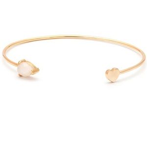 Melanie auld Summer love bracelet gold plated with moonstone